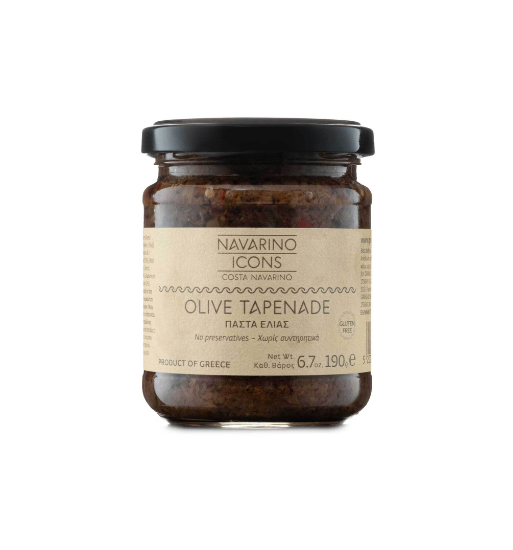 Navarino Icons Olive Tapenade, 190g